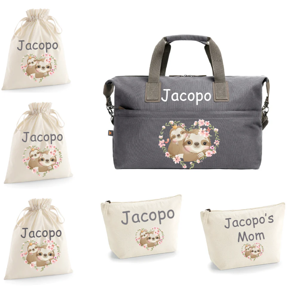 Borsone medio Personalizzabile Bradipo - immagine 2