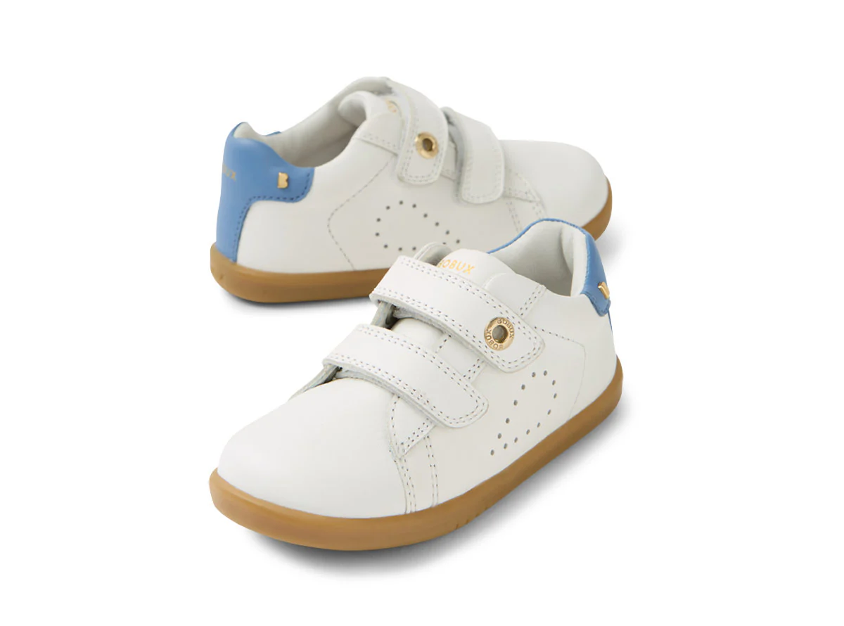 Bobux I Walk Maverick – White Coronet Blue – Scarpe per bambini - immagine 4