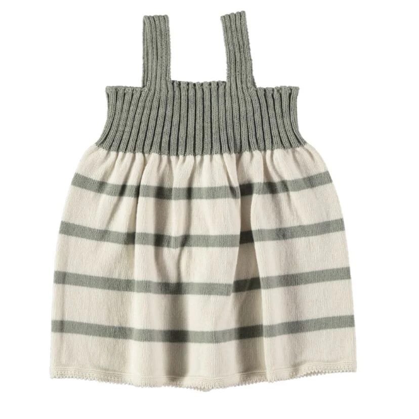 Abito in maglia Nicol Cream/Mint - immagine 2