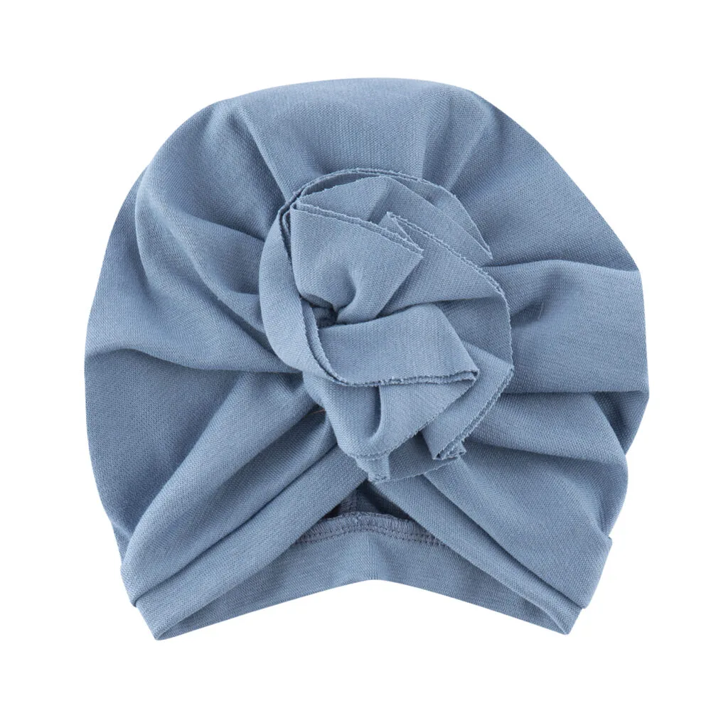 Cappello a turbante in cotone organico