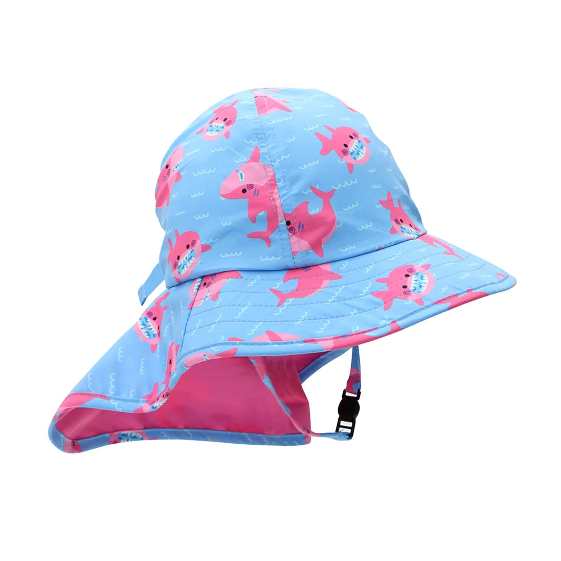 Cappellino estivo per bambini – Squalo Rosa - immagine 3