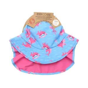 Cappellino estivo per bambini – Squalo Rosa