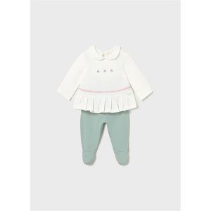 Completo ghettina e maglietta manica lunga neonata – Mayoral