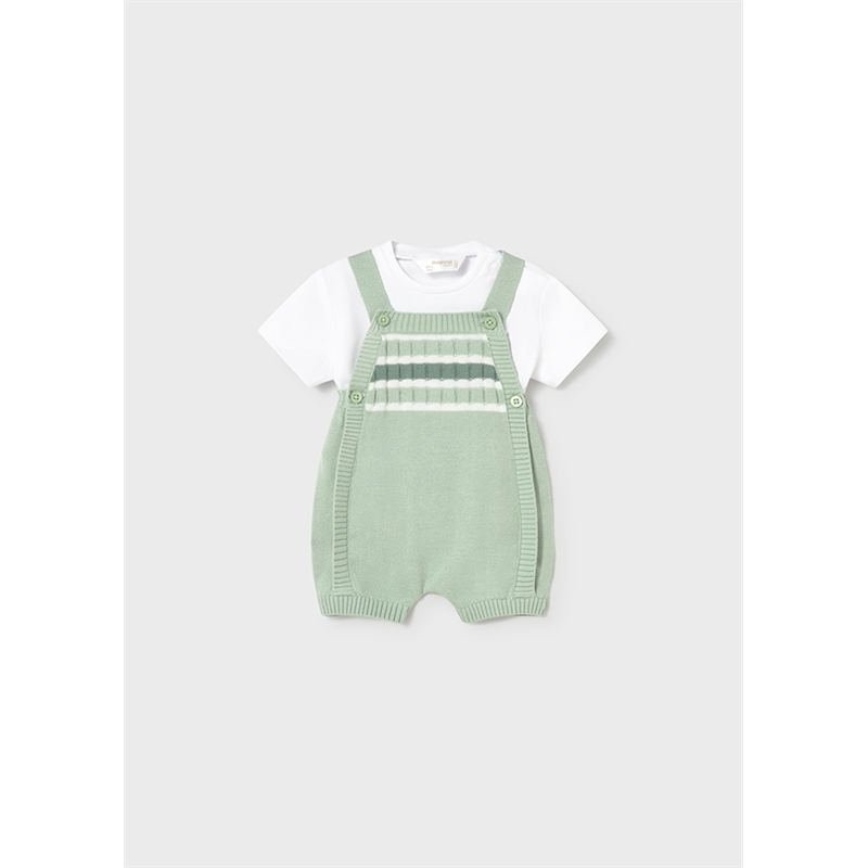 Completo salopette e t-shirt neonato – Mayoral - immagine 2
