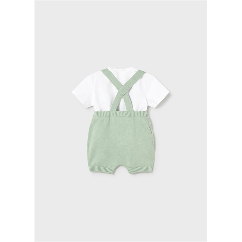 Completo salopette e t-shirt neonato – Mayoral - immagine 4