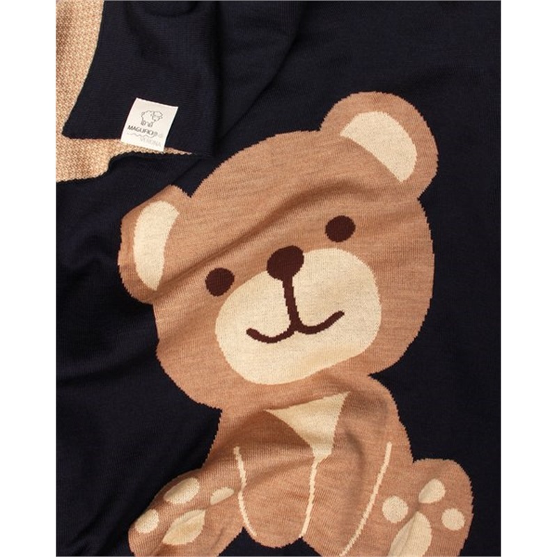 Coordinato Nascita in pura lana merino – Maglificio di Verona - immagine 3