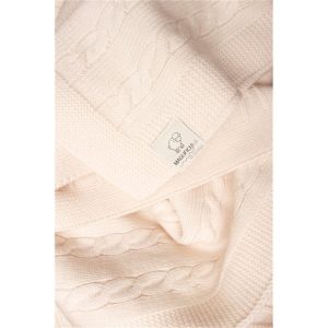 Coperta in lana a trecce – Maglificio di Verona