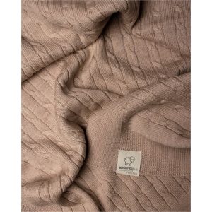 Coperta in lana a trecce – Maglificio di Verona