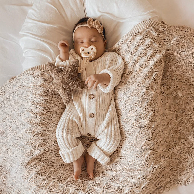 Coperta in maglia Milk & Honey Milk - immagine 6