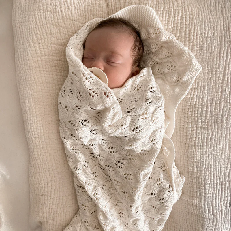 Coperta in maglia Milk & Honey Milk - immagine 7