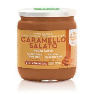 Crema al gusto Caramello salato vegan