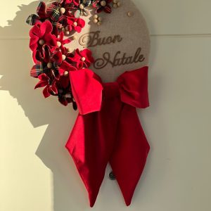 Ghirlanda Fuori Porta stelle di natale