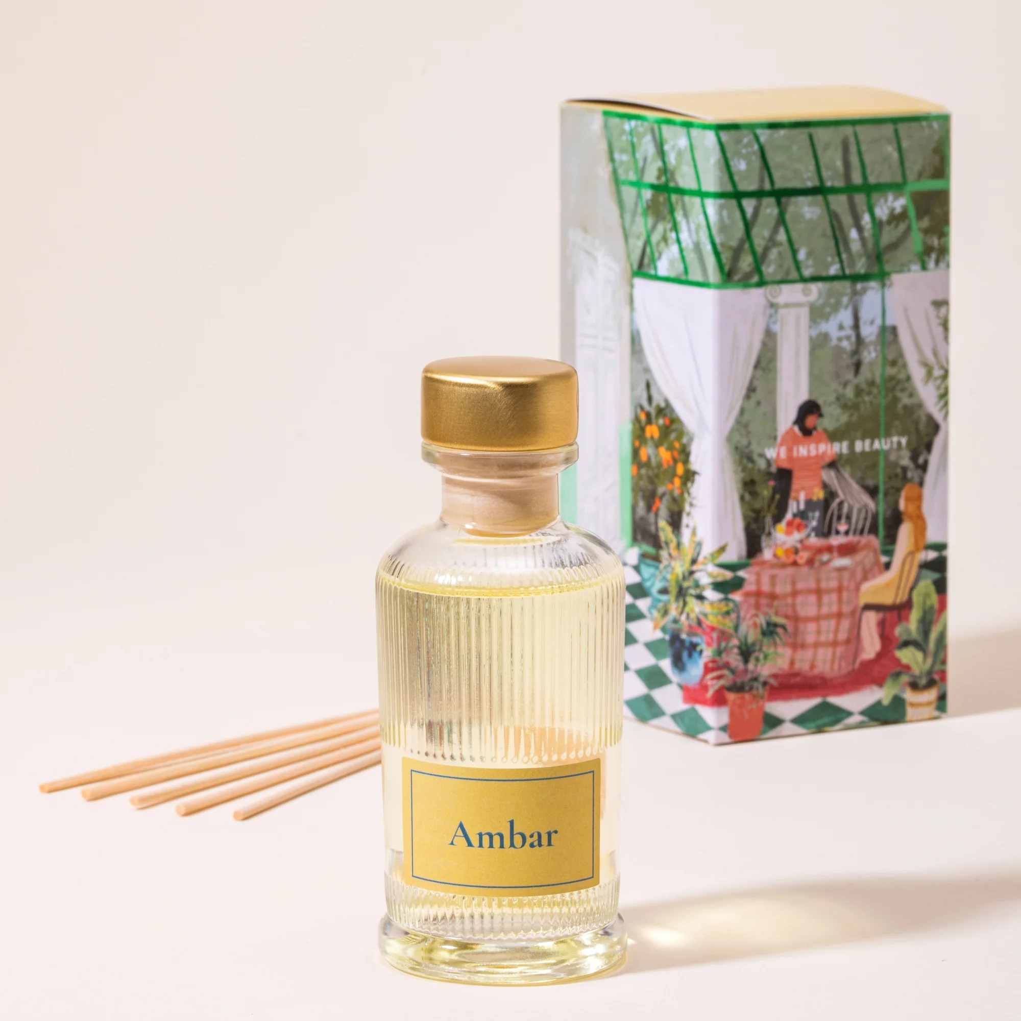 Ambar – Diffusore con midollini ricaricabile - immagine 4