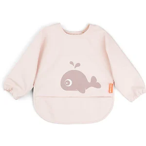 Bavaglia con maniche - balena cipria