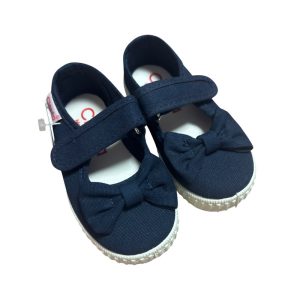 Espadrillas in tela con fiocco – Cienta