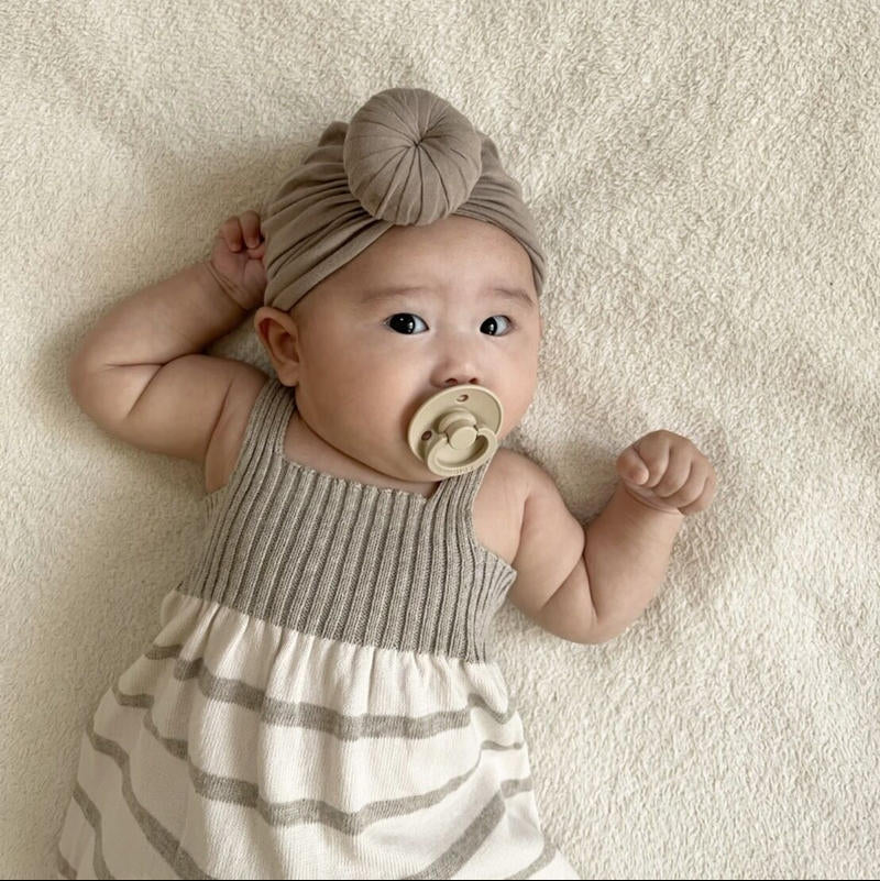 Abito in maglia Nicol Cream/Stone