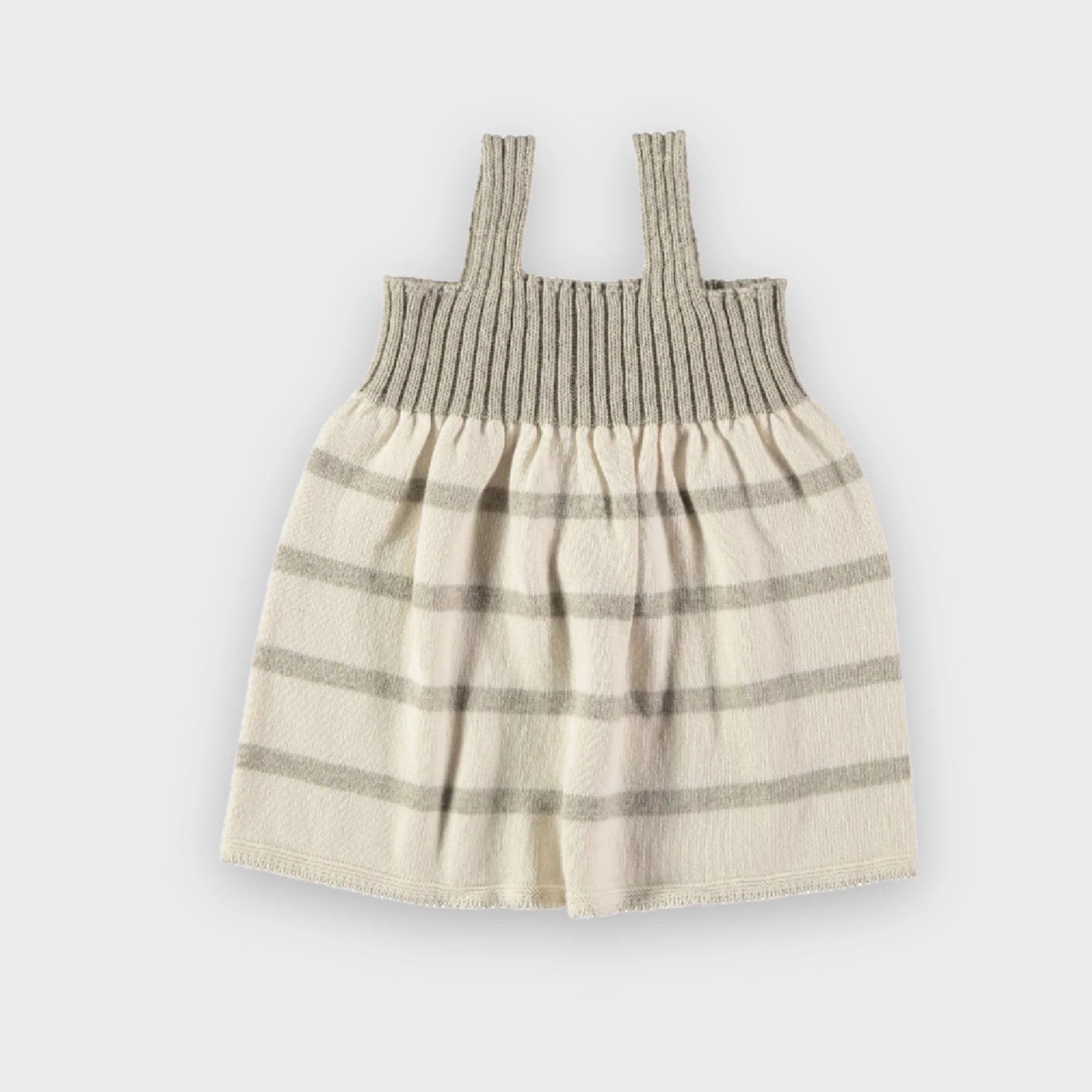 Abito in maglia Nicol Cream/Stone - immagine 3