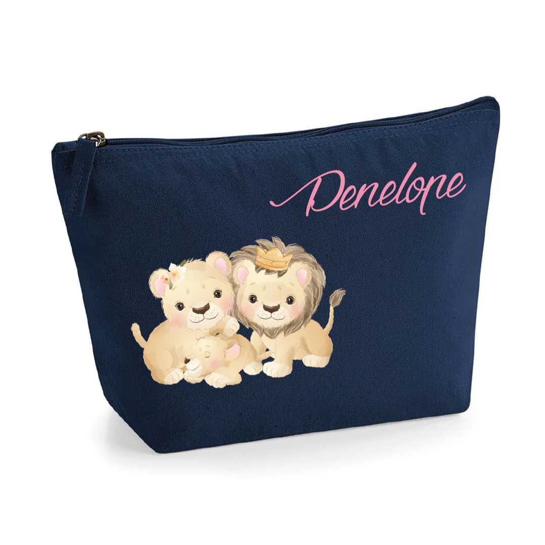 Pochette in cotone organico personalizzabile Fam. Leoni - immagine 3