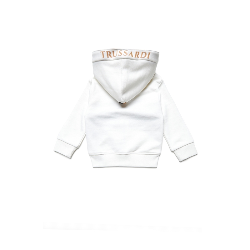 Felpa con zip – Trussardi Junior - immagine 3