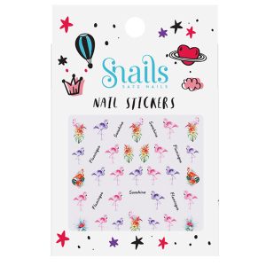 Nails Stickers – Flamingo- Snails