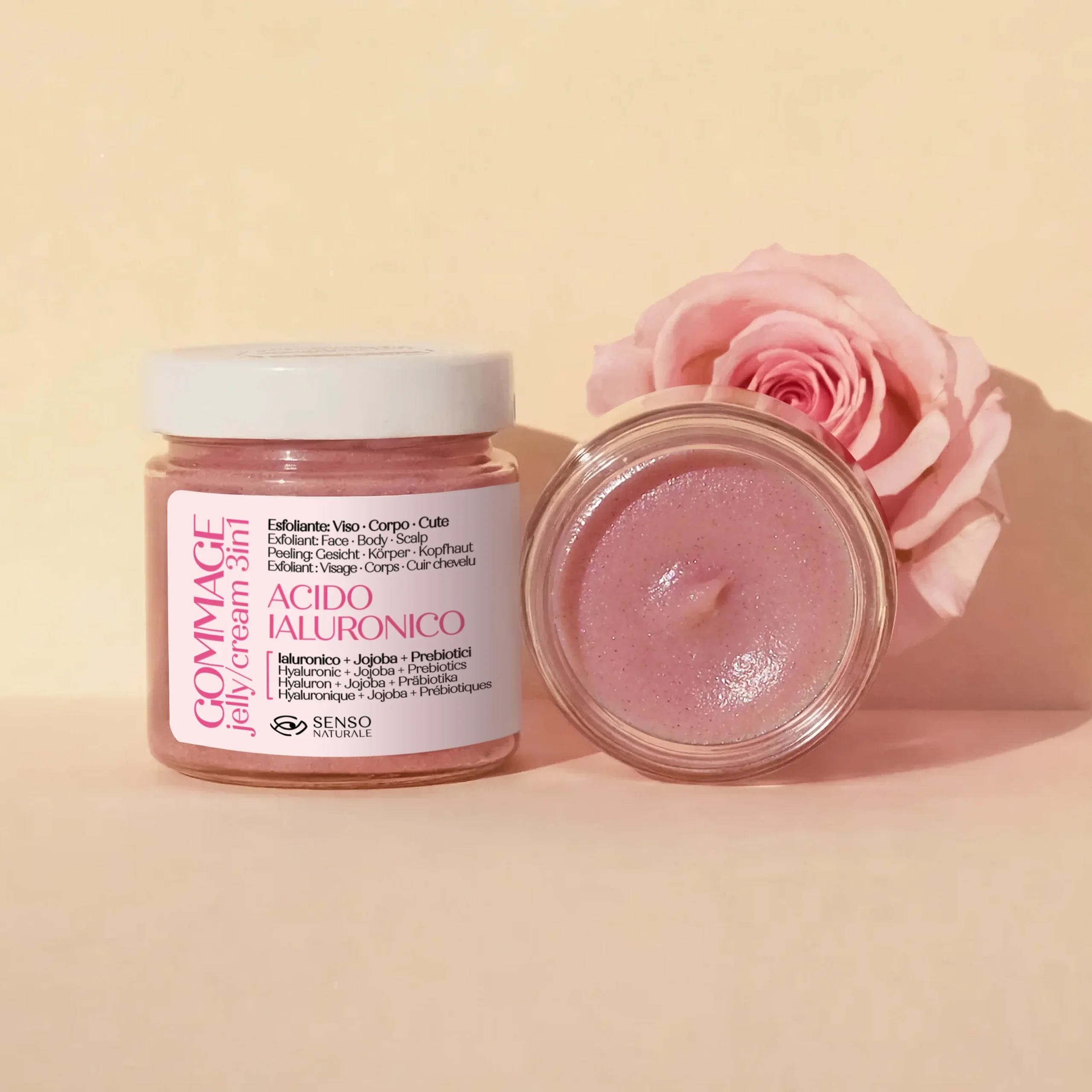 Gommage Idratante con Acido Ialuronico 3 in 1 - immagine 2