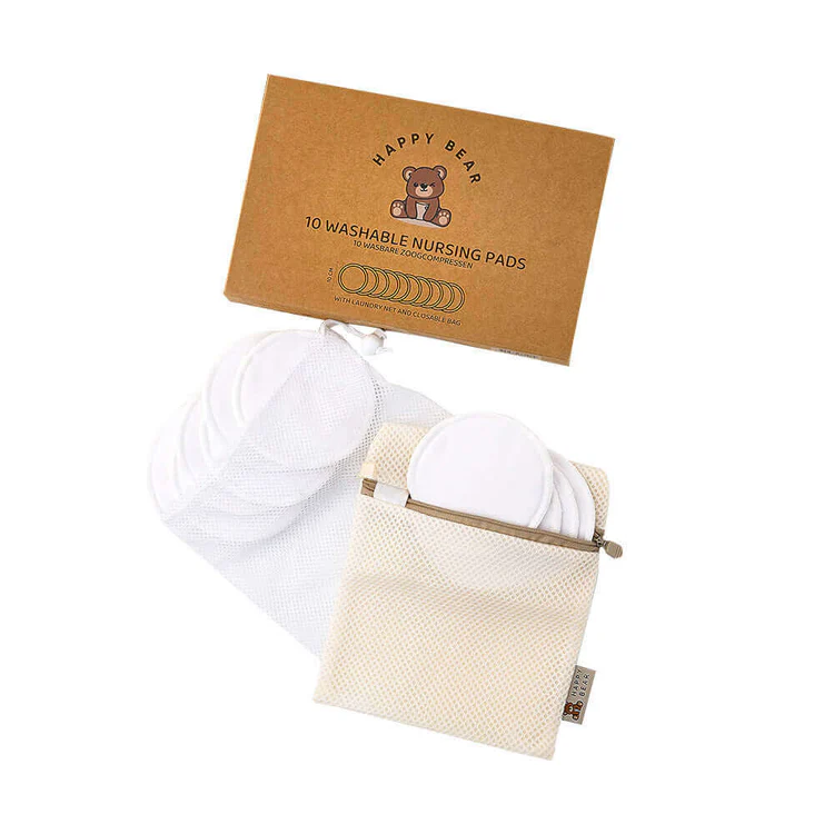 Coppette assorbilatte lavabili – Happy Bear