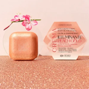 Olio corpo solido PEACH GOLD – Senso Naturale