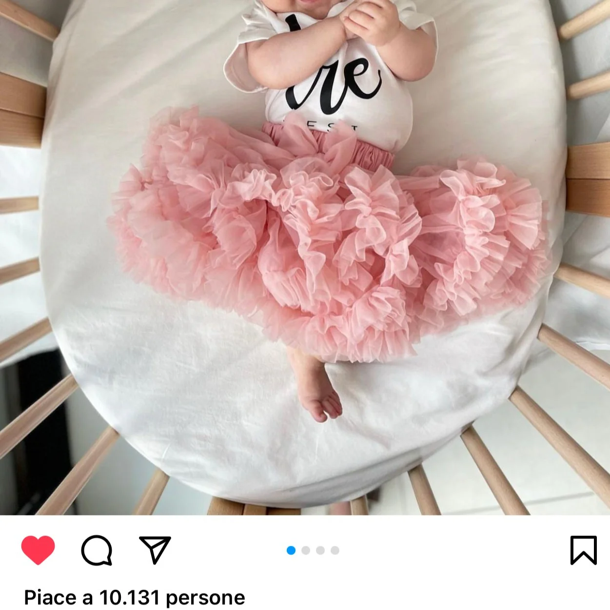 Gonna Ampia in Tulle Rosa Quarzo - immagine 5