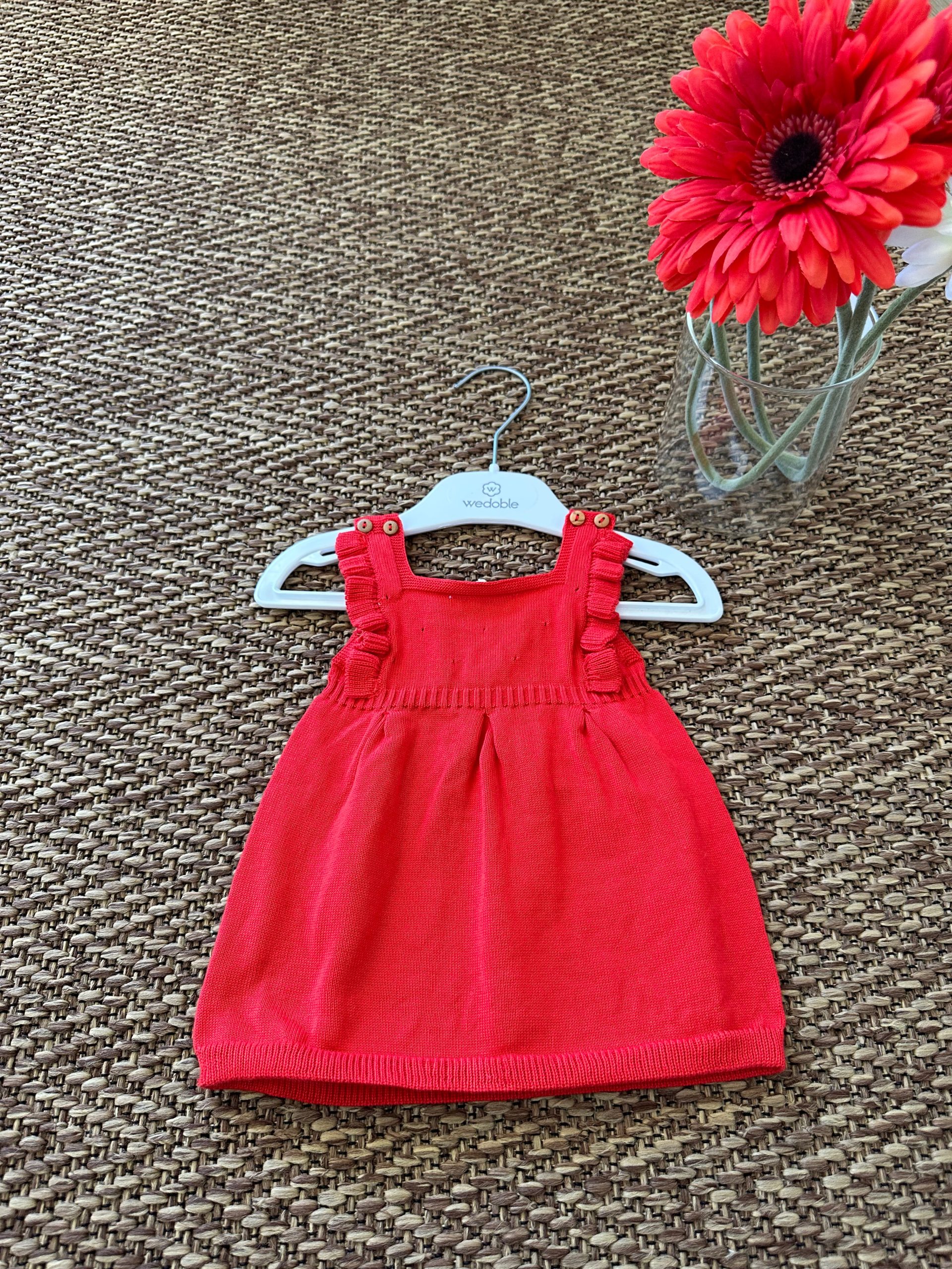 Abito in maglia fine Rosso - immagine 6