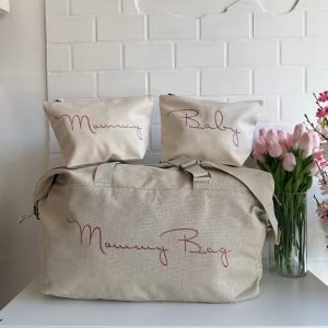 Borsone Mommy e due pochette Personalizzabili