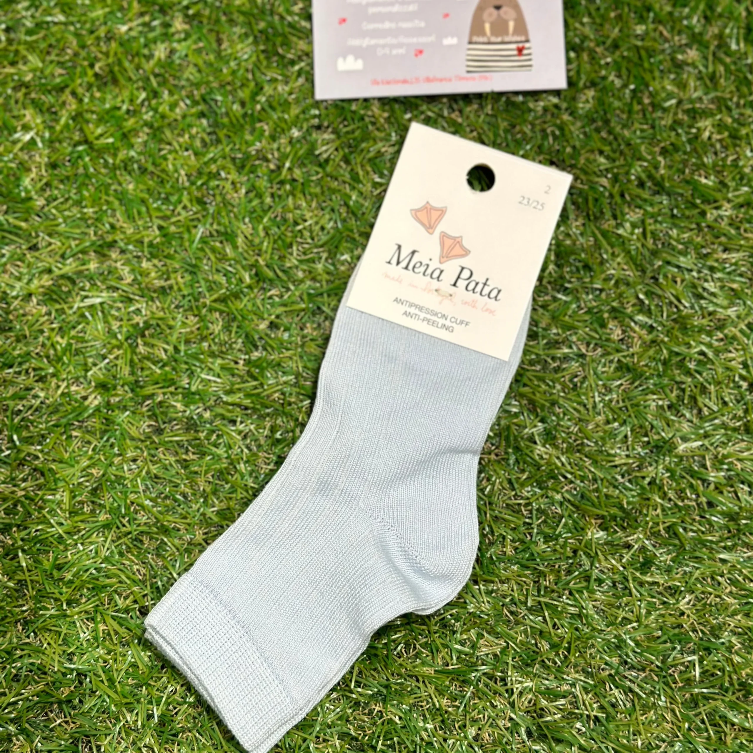 Calzini corti bimbo in cotone meia pata - immagine 6