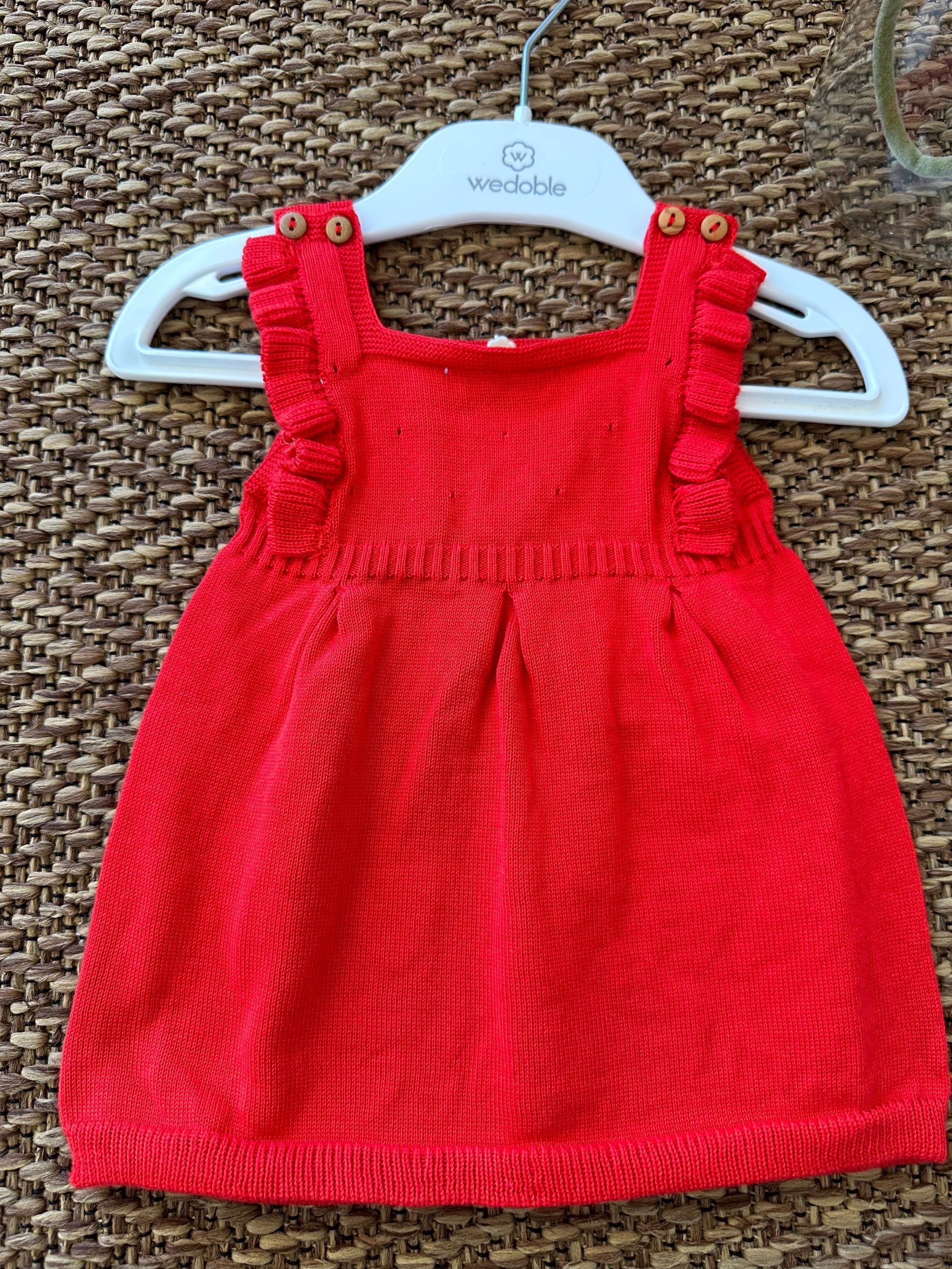 Abito in maglia fine Rosso - immagine 5