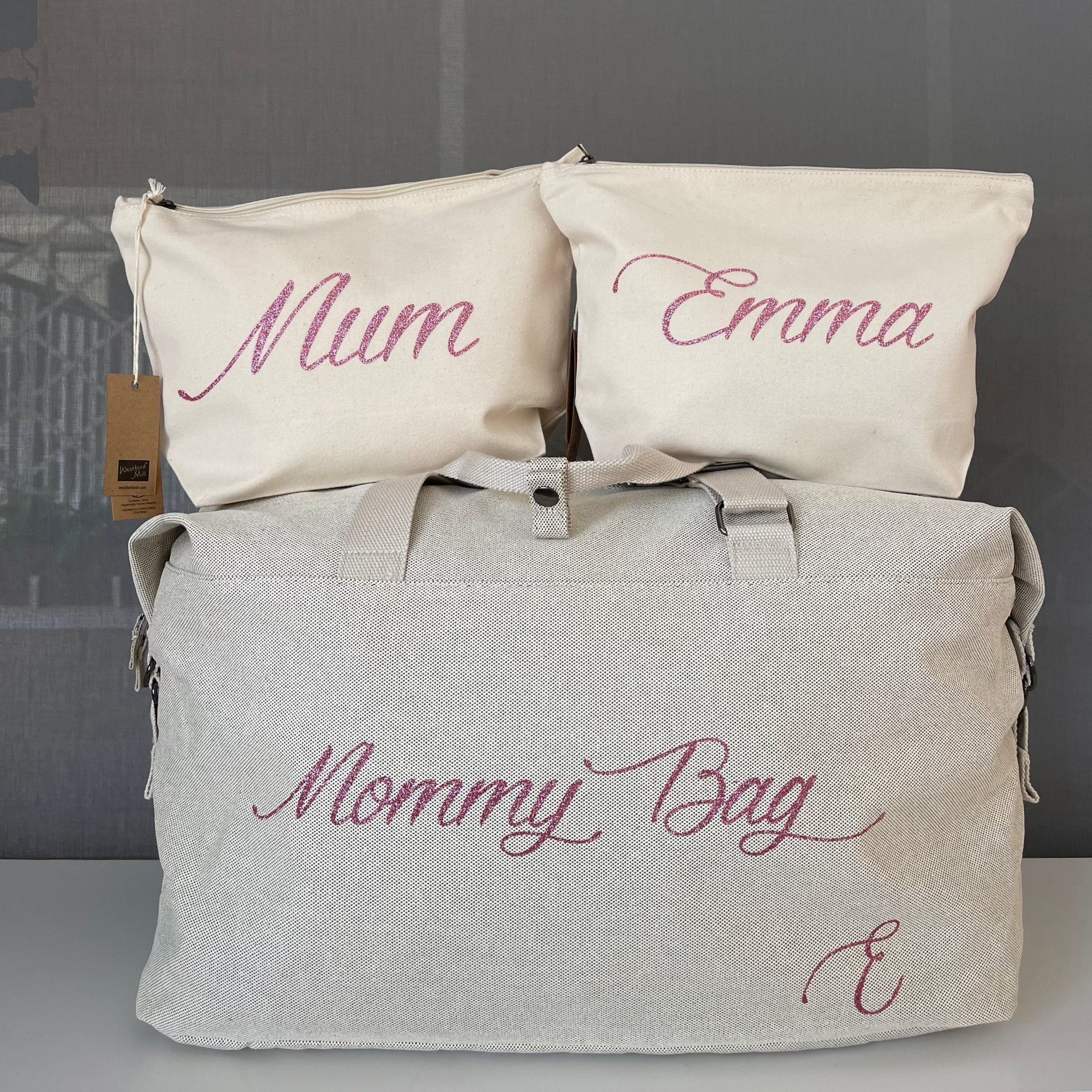 Borsone Mommy e due pochette Personalizzabili - immagine 9