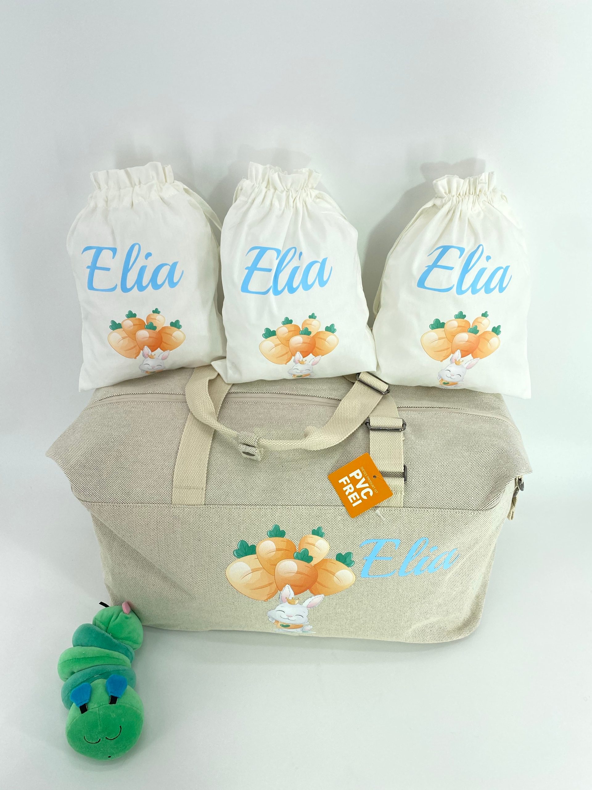 BORSONE CONIGLIETTO E 3 SACCHI PRIMI CAMBI - immagine 4