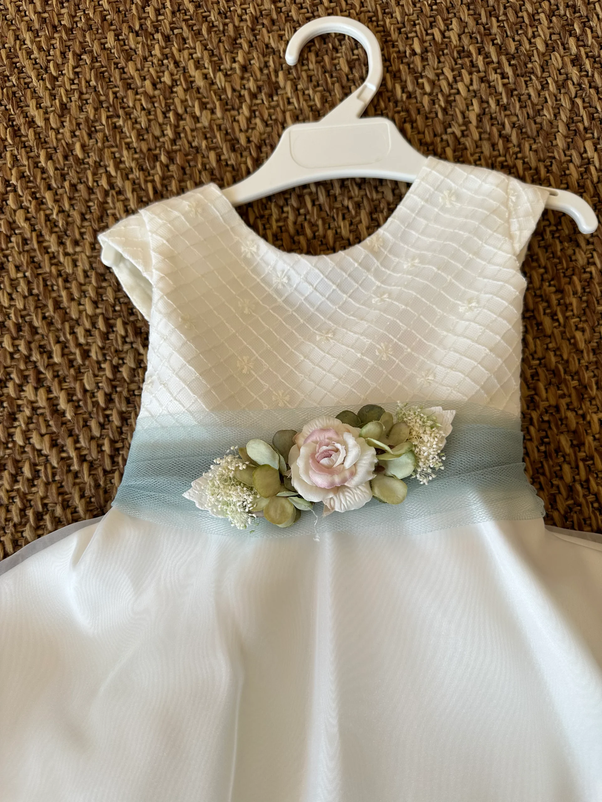 Abitino da cerimonia Bianco/Verde da 2 a 6 anni - immagine 4