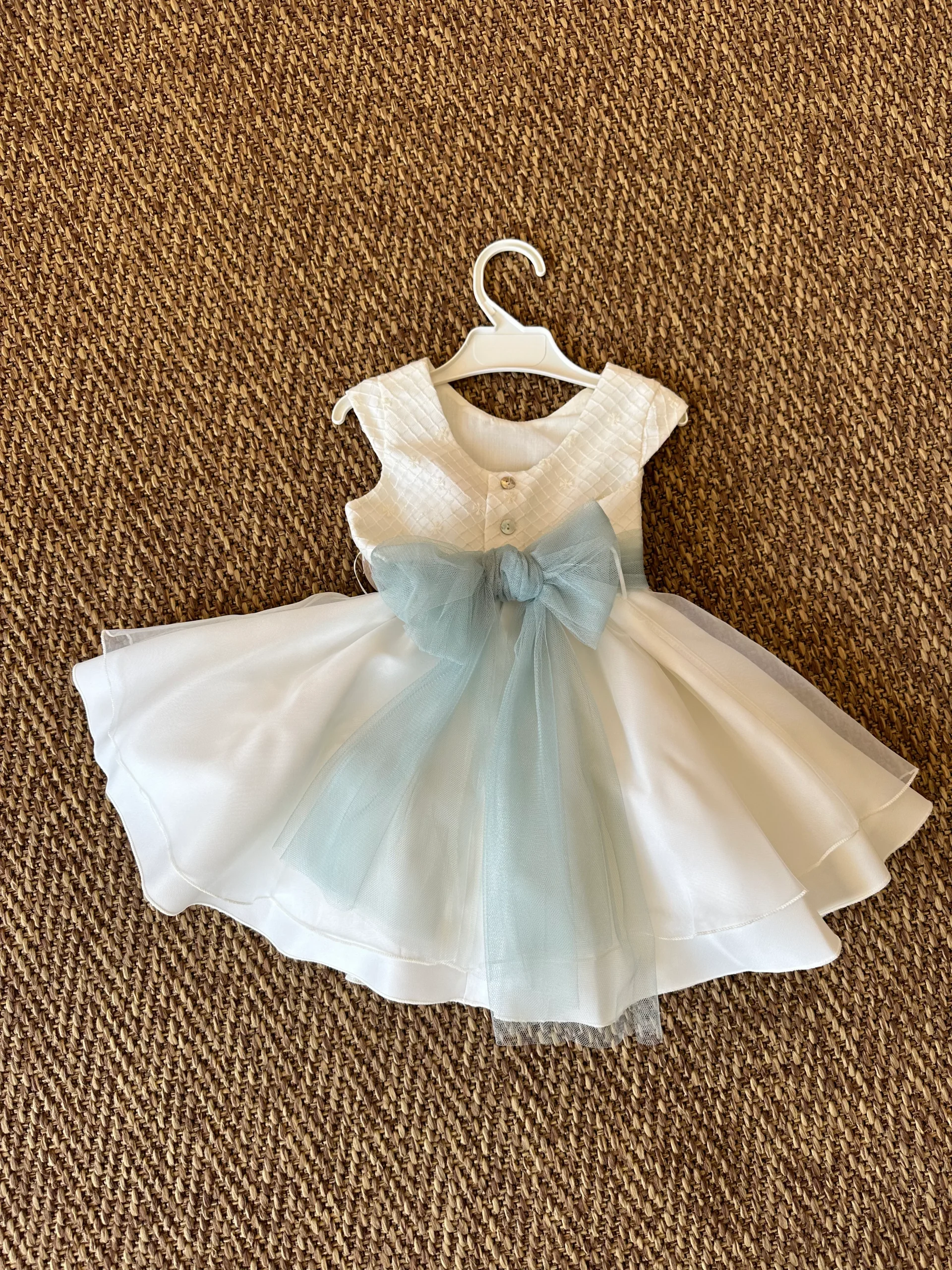 Abitino da cerimonia Bianco/Verde da 2 a 6 anni - immagine 3