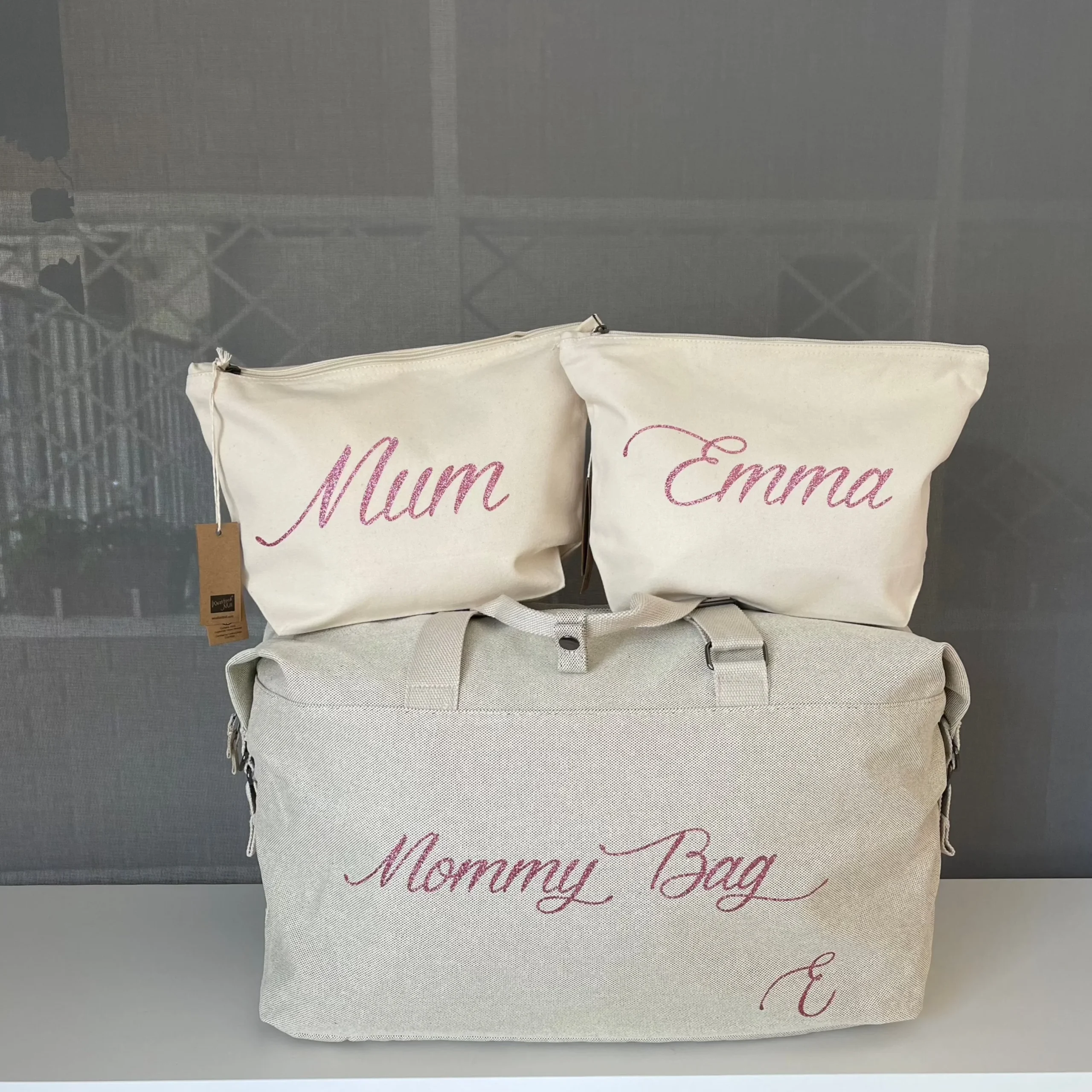 Borsone Mommy e due pochette Personalizzabili - immagine 2