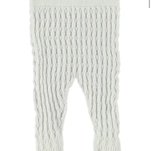 Ghettina con piedi In cotone traforato