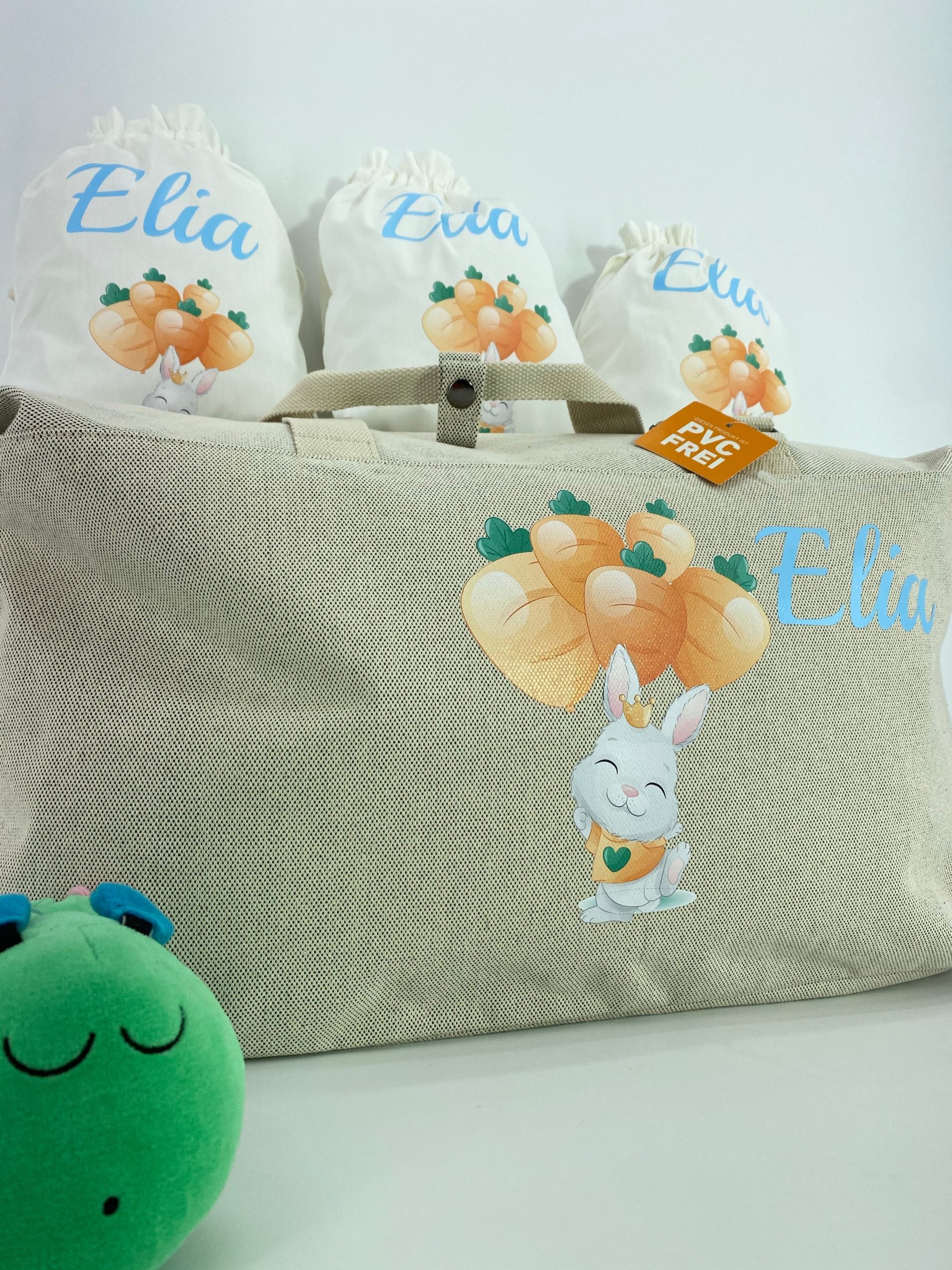 BORSONE CONIGLIETTO E 3 SACCHI PRIMI CAMBI - immagine 3