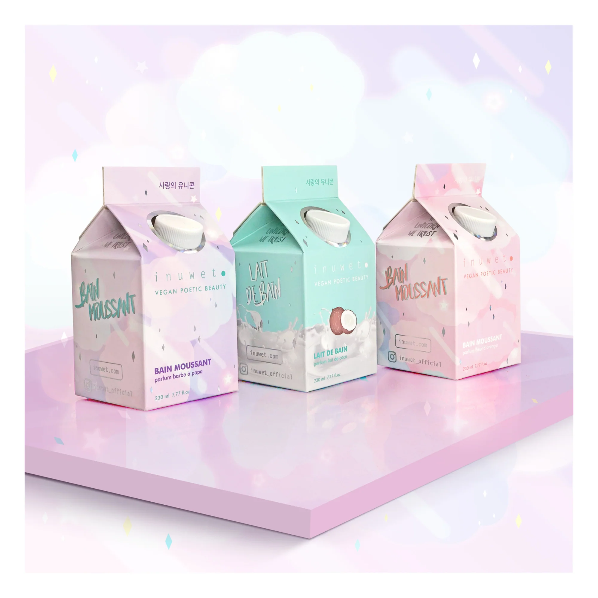 Brick bagno schiuma Latte di cocco - immagine 3