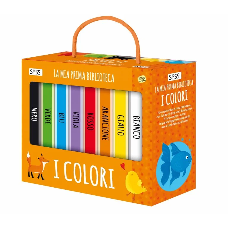 La mia prima biblioteca: I colori- Sassi Editore - immagine 2