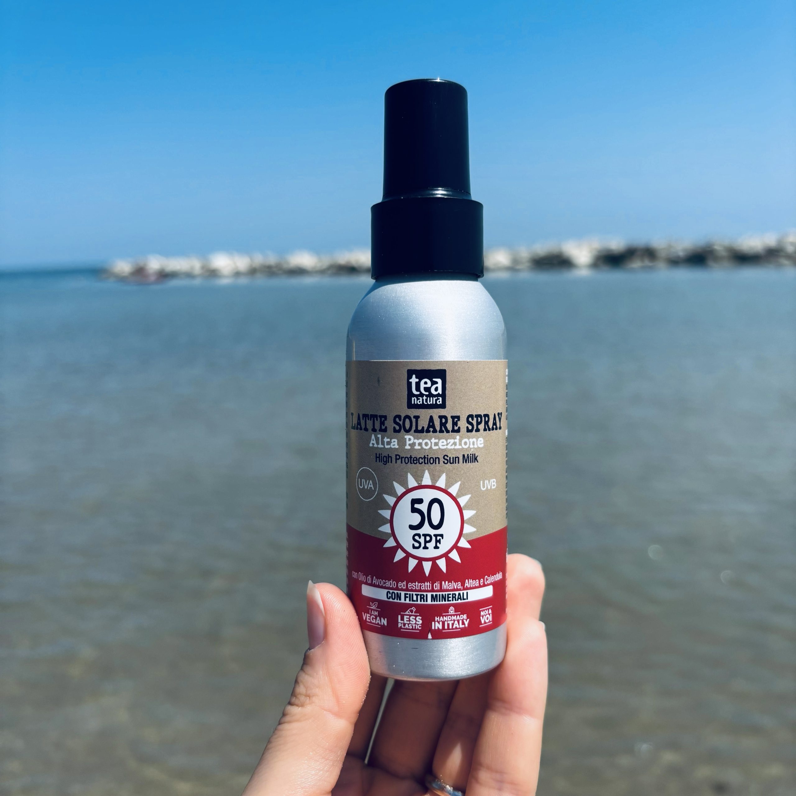 Latte Solare Alta protezione SPF 50 – Tea Natura