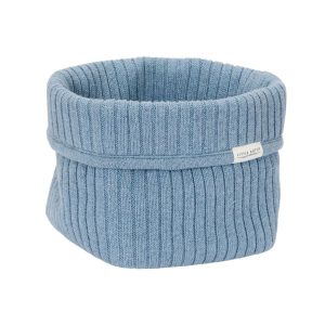 Little Dutch Cestino Piccolo Tricotti Blue