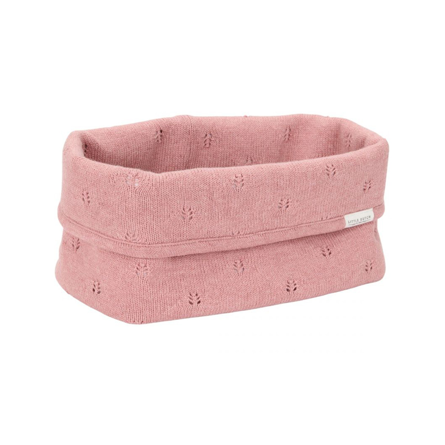 Little Dutch Cestino Grande Tricotti Blush Pink - immagine 2