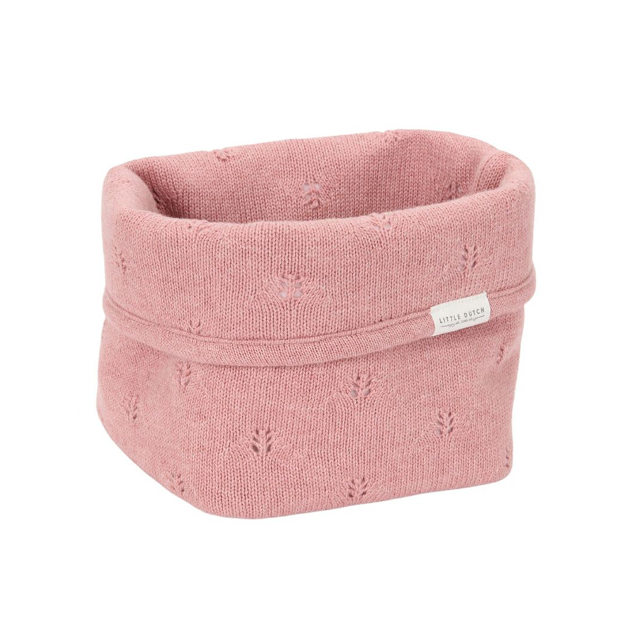 Little Dutch Cestino Piccolo Tricotti Blush Pink - immagine 2