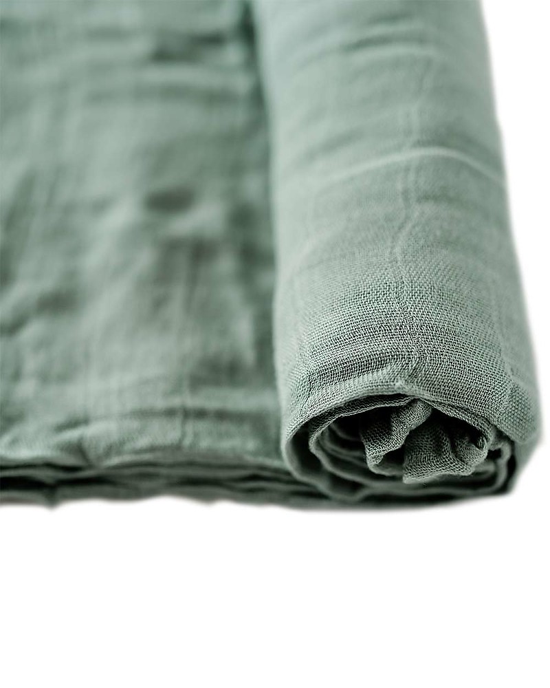 Little Unicorn Mussola 100% bamboo Sage - immagine 3
