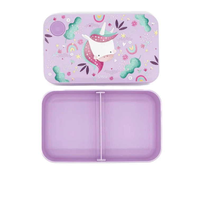 Lunch box in pet alimentare – Unicorno Sparkly – SASSI - immagine 2