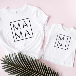 Coppia di Tshirt mama e mini