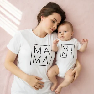 T shirt mamma e Body Mama e Mini