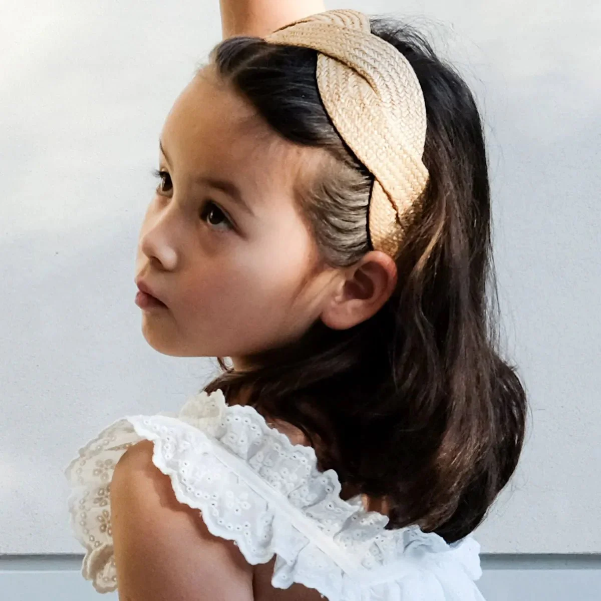 Cerchietto in Rafia intrecciata - immagine 2